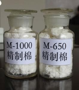 Refined cotton M1000 for ether cellulose